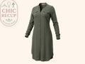 Robe Longue Promod - M - Vert Foncé - Myfed-15