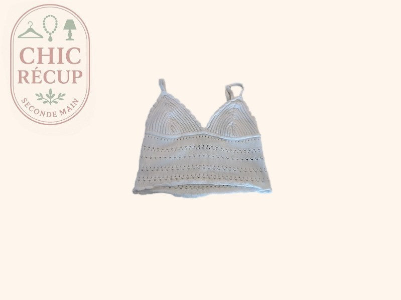 Tops Court - Undiz - M - Blanc - Macar-13