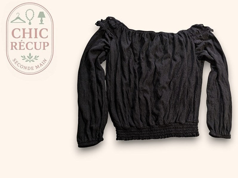 Tops Court Pimkie - M - Noir - Qubur-38