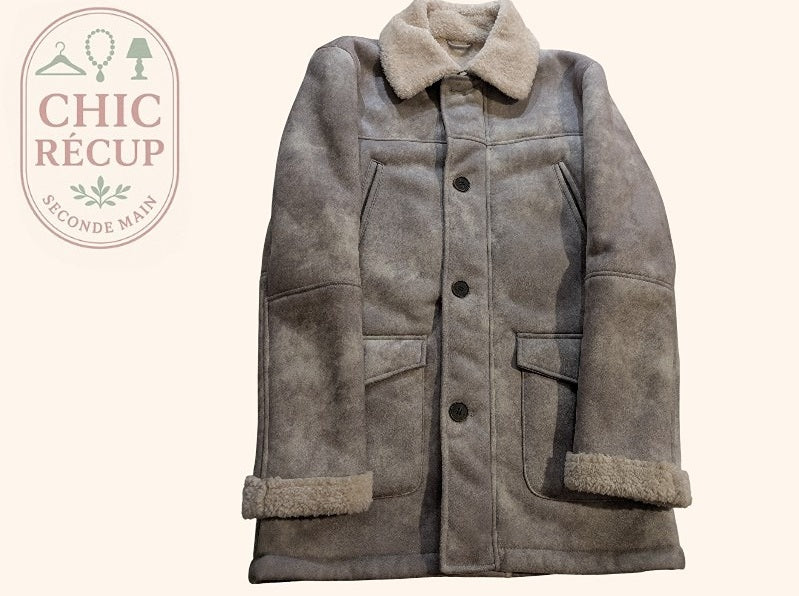Veste Polaire Zara - L - Gris - Thgen-53