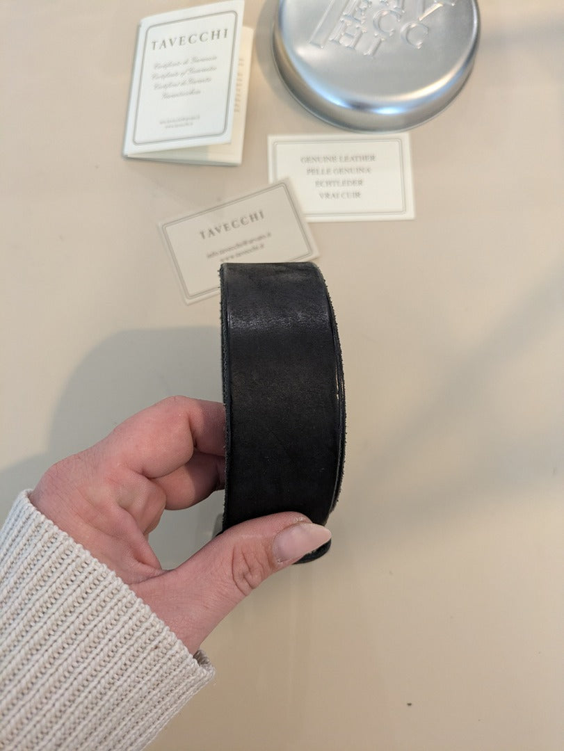 Ceinture Tavecchi - Taille unique - Noir - Cuir