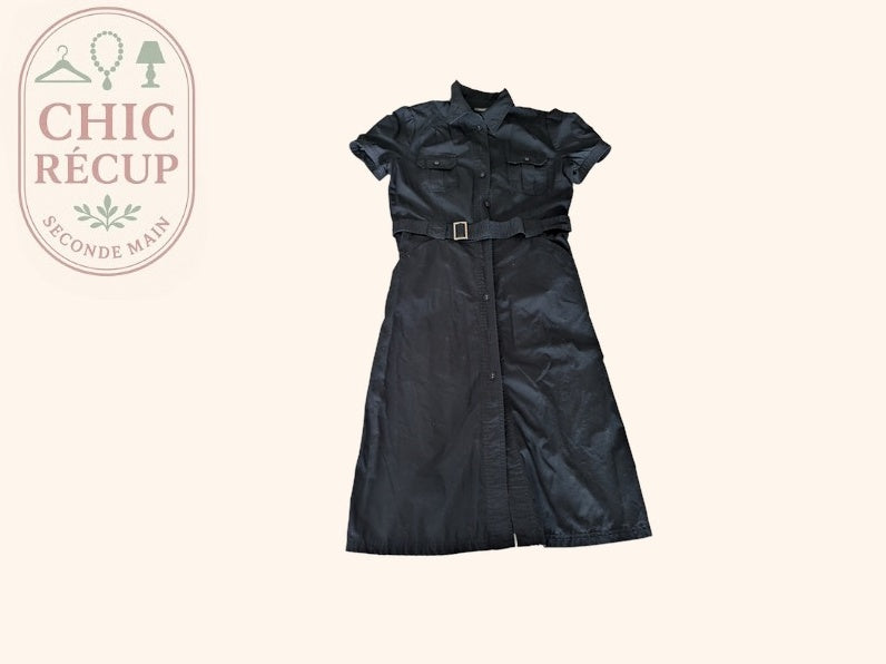 Robe chemise Mexx - 42 - Noir - Coton