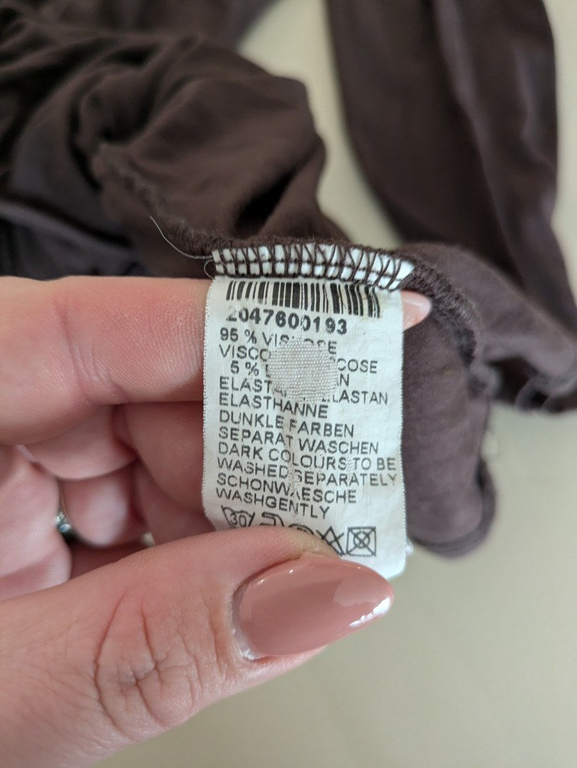Blouse Manches Longues Heine - M - Marron - Olhat-67