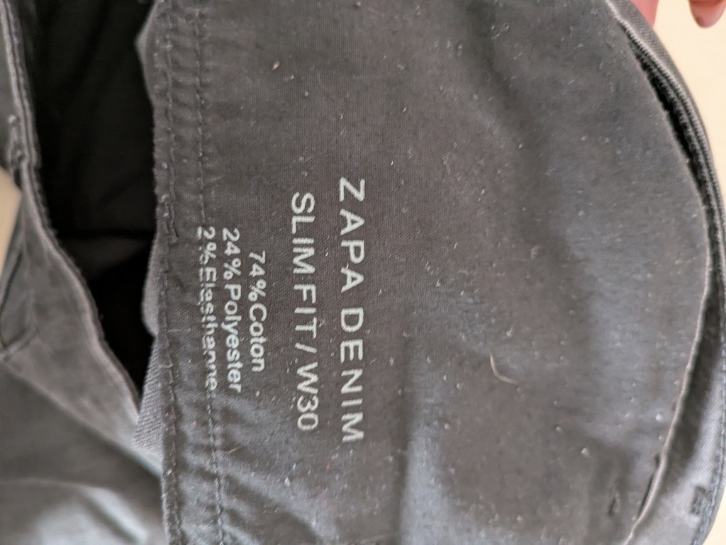 Jeans Skinny Zapa - M - Gris - Olhat-77