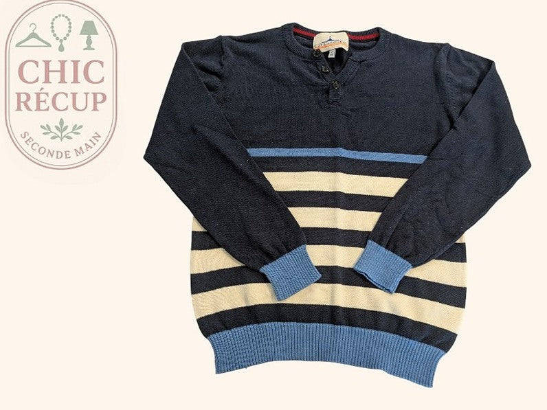 Pull Cap Canaveral - 10 ans - Marine - Olhat-26