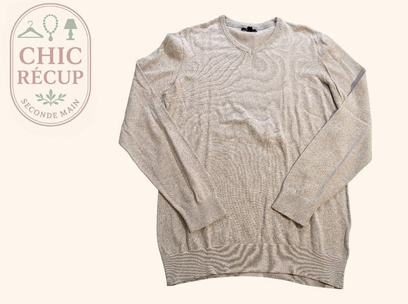 Pull Kiabi - M - Gris - Paval-79