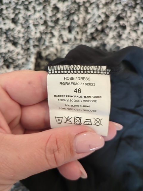 Robe - Riu Paris - 46 - Noir - Sasch-28