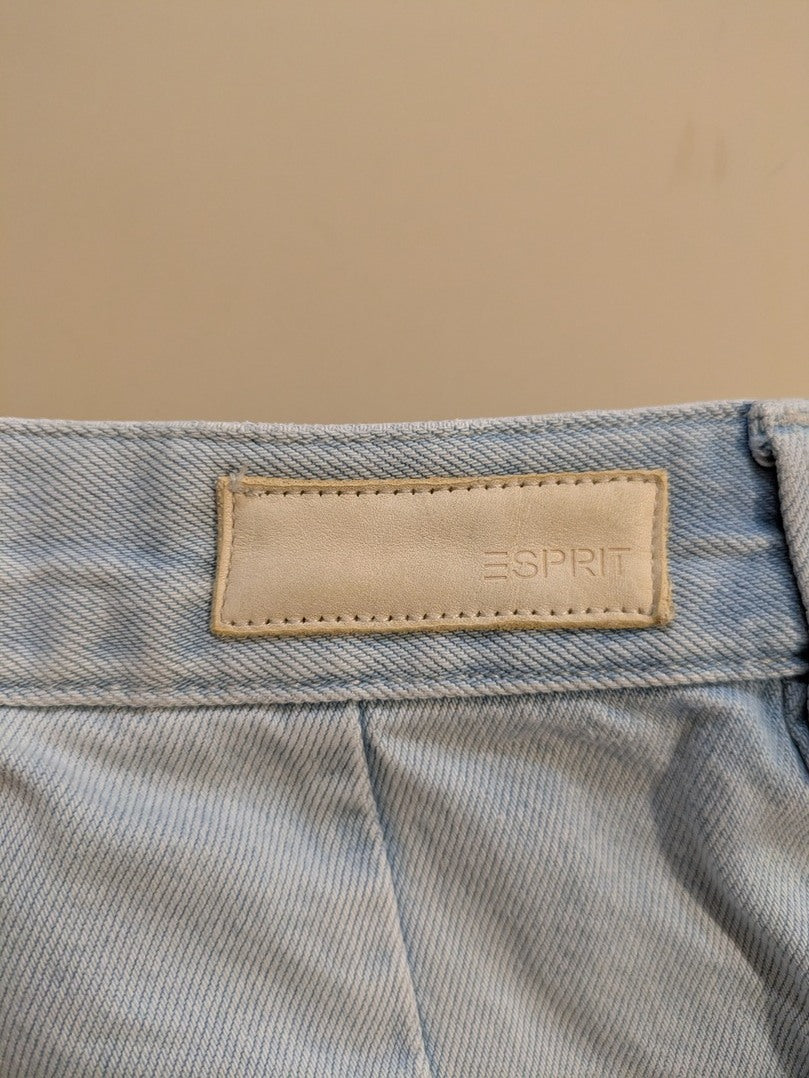 Jeans Droit Esprit - 36 - Bleu Clair - Ancuv-4