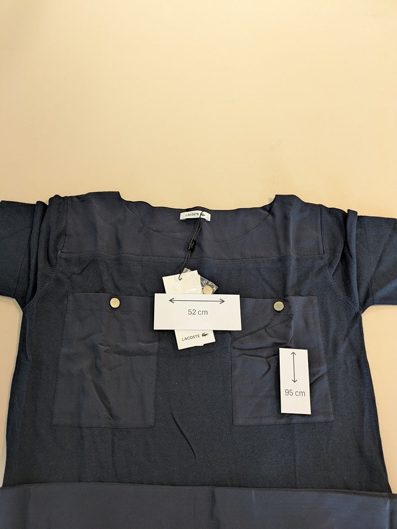 Robe Casual Lacoste - Xl - Marine - Labag-250