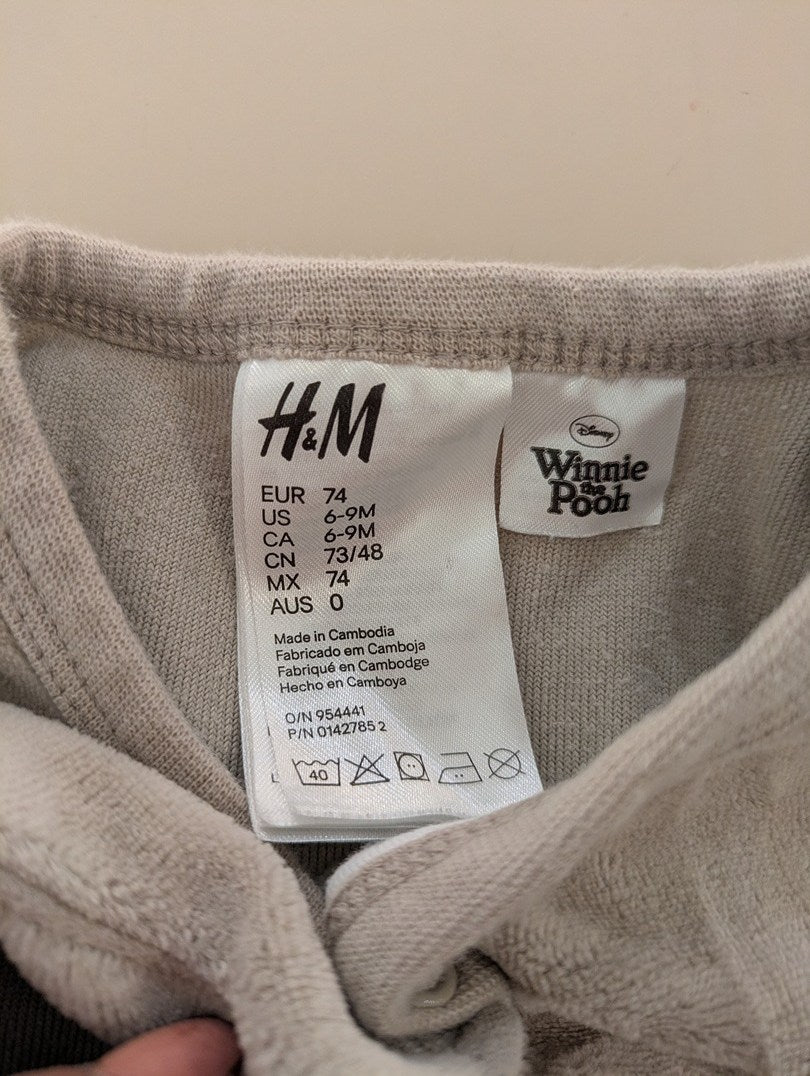 Lot De Vêtements H&m - 6-9 Mois / 68 Cm - Gris - Erbul-45