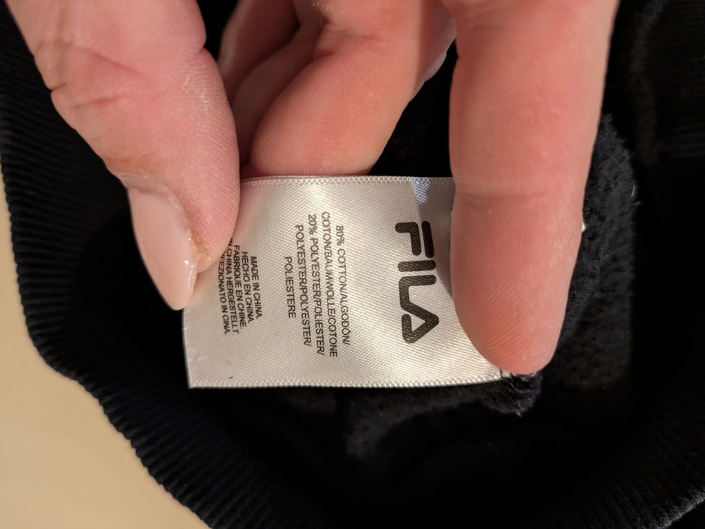 Pull Fila - Xs - Noir - Lépas-12
