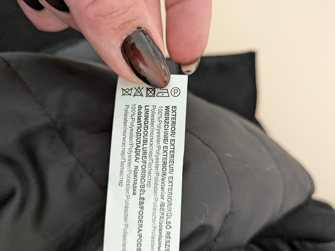Manteau Long Zara - Xl - Noir - Lulaf-12