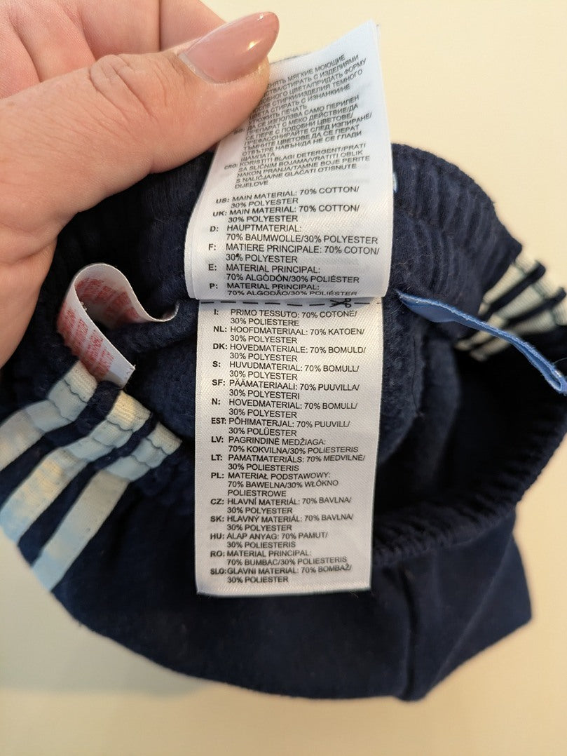 Pantalon Sport Adidas - 3-6 Mois - Marine - Erbul-108