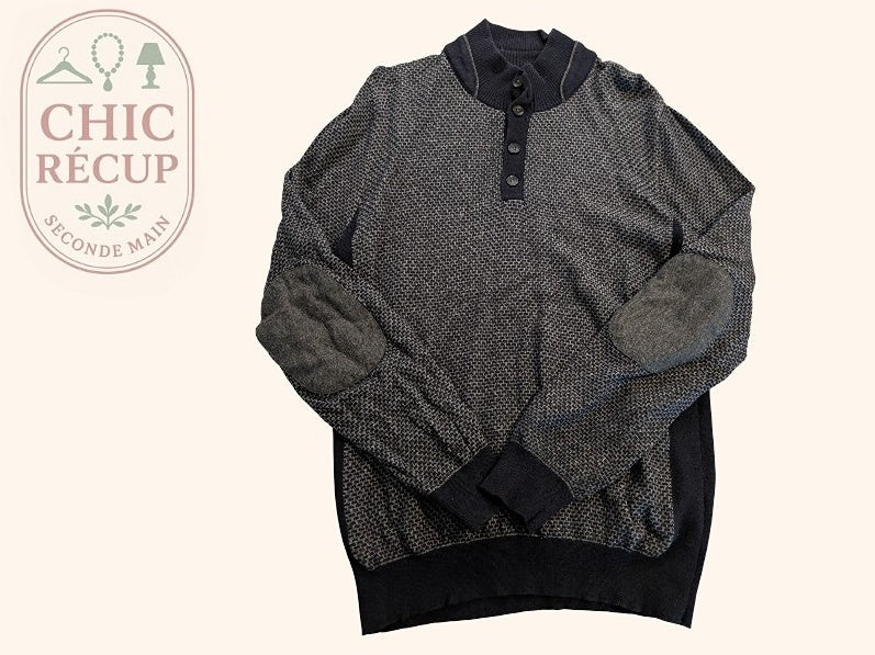 Pull Et Pull A Capuche Devred - L - Marine - Malat-35
