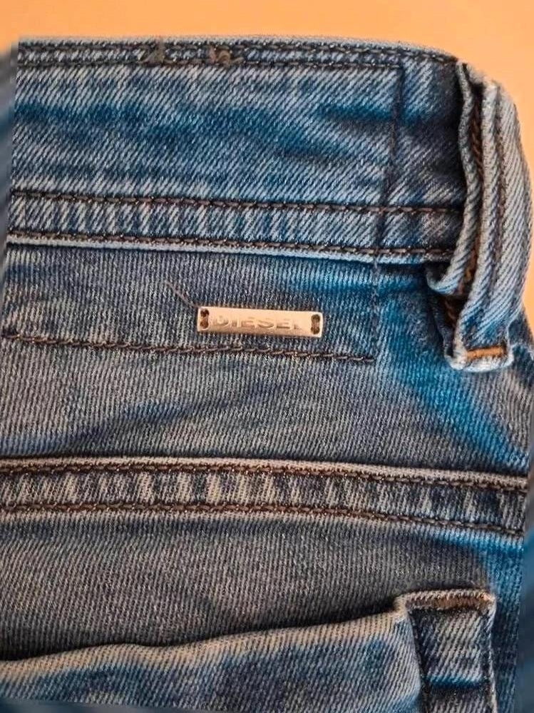Jeans Coupe Droite Diesel - M - Bleu - Ayzan-3