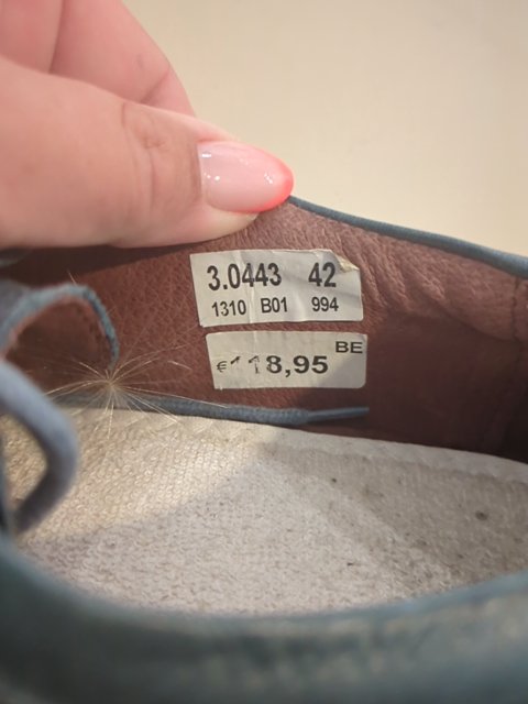 Chaussures de costume - Sacha - 42 - Bleu - Effet Écailles