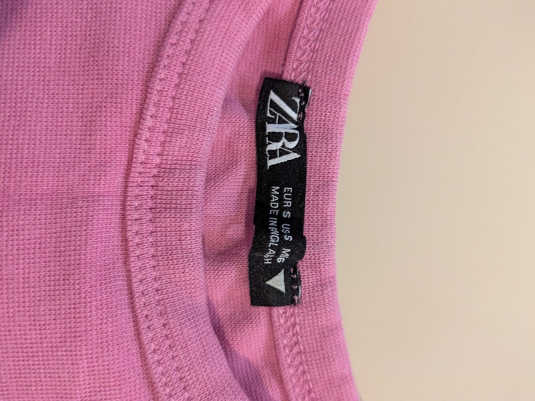 T-shirt Zara - S - Rose - Mache-47