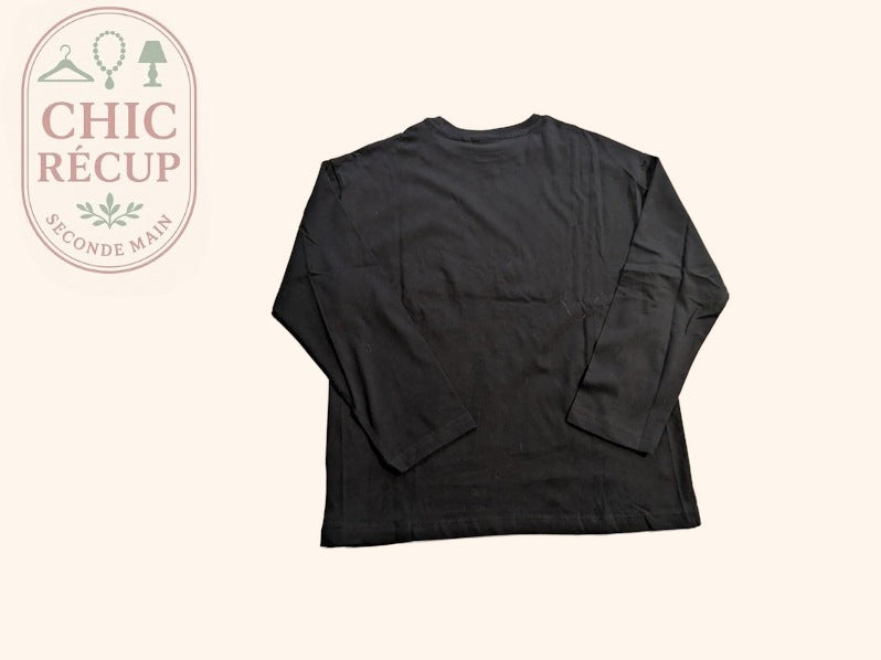 T-shirt manches longues Wednesday - 12 ans - Noir - Thing