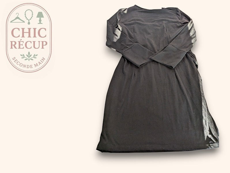 Robe Midi Made In Italy - Xxl - Noir - Myfed-08