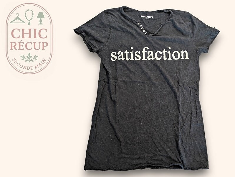 T-shirt Zadig & Voltaire - Xs - Noir - Lubel-11