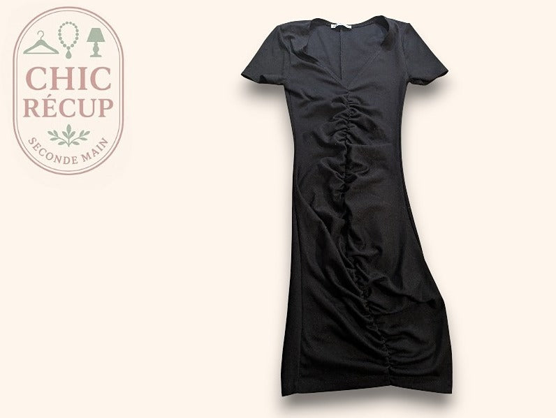Robe Casual Zara - S - Noir - Amfat-22
