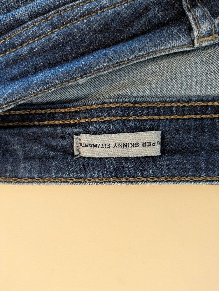 Jeans Skinny De Facto - M - Bleu - Ramec-12