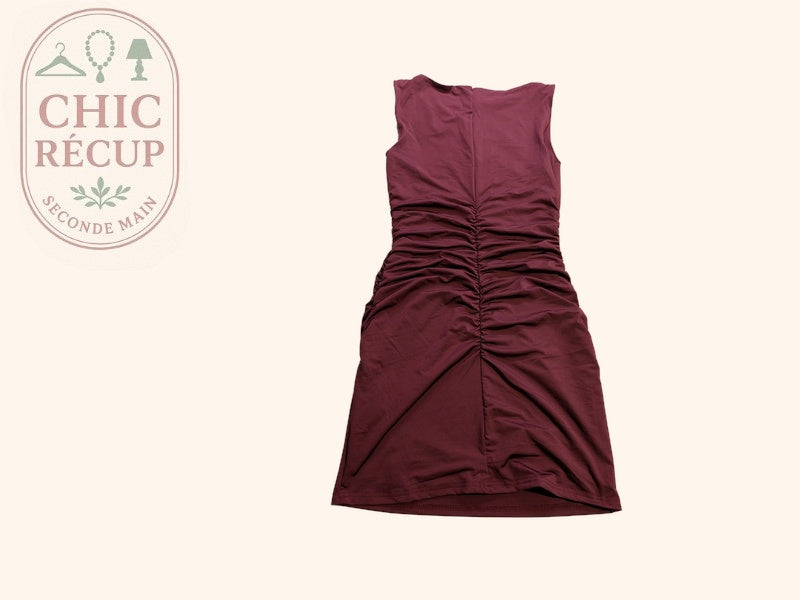Robe Mini Shein - M - Bordeaux - Evvio-62