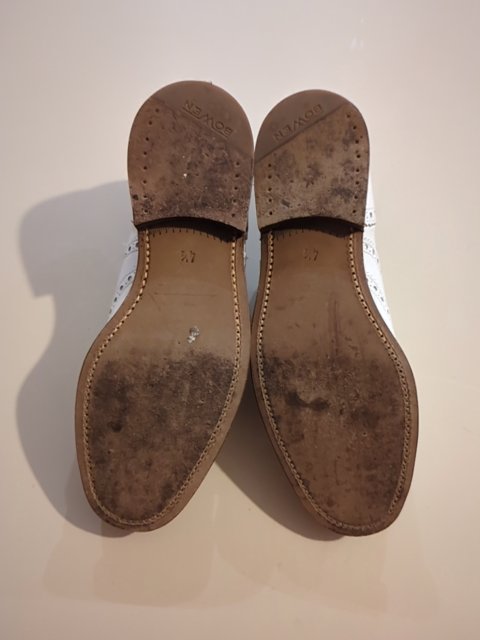 Chaussures à lacets - Bowen - 37.5 - Blanc - Brogues