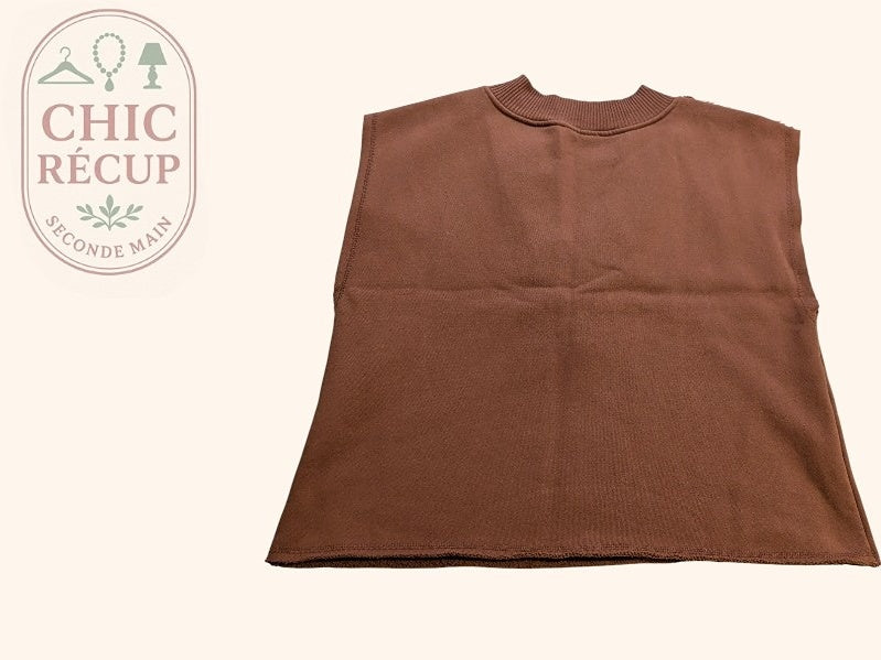 Blouses Manches Courte Zara - S - Marron - Shbad-33