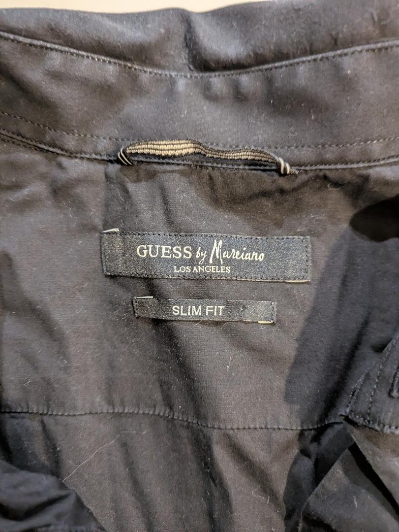 Chemise Guess by Marciano - M - Noire - Slim Fit