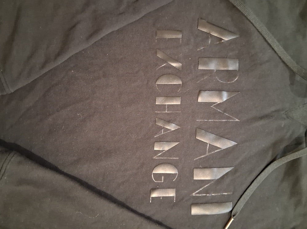 Pull Et Pull A Capuche Armani Exchange - Noir - Olmar-41