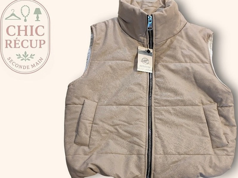 Doudoune New Collection - M - Crème - Lubel-28