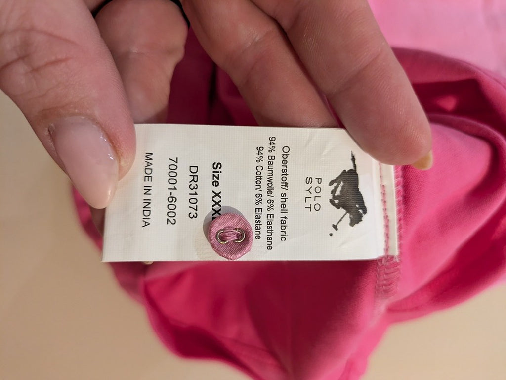 Robe Polo Sylt - 3xl - Fuchsia - Labag-202