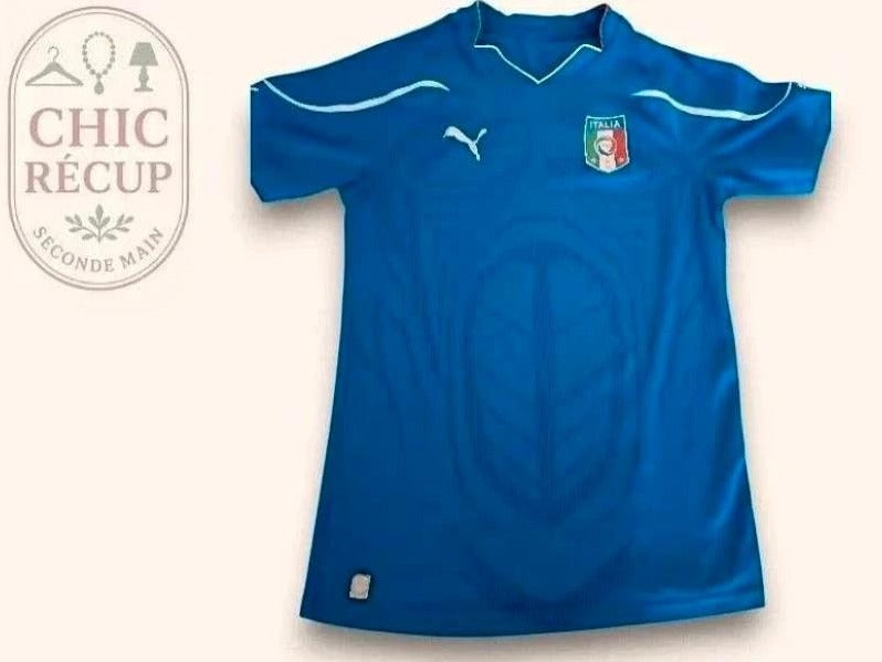 Maillot Puma - M - Bleu - Ayzan-68