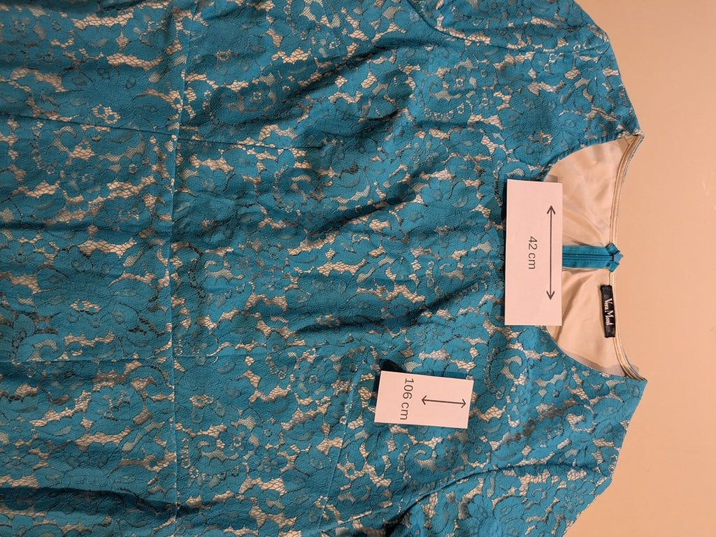 Robe Vera Mont - 44 - Bleu - Labag-93