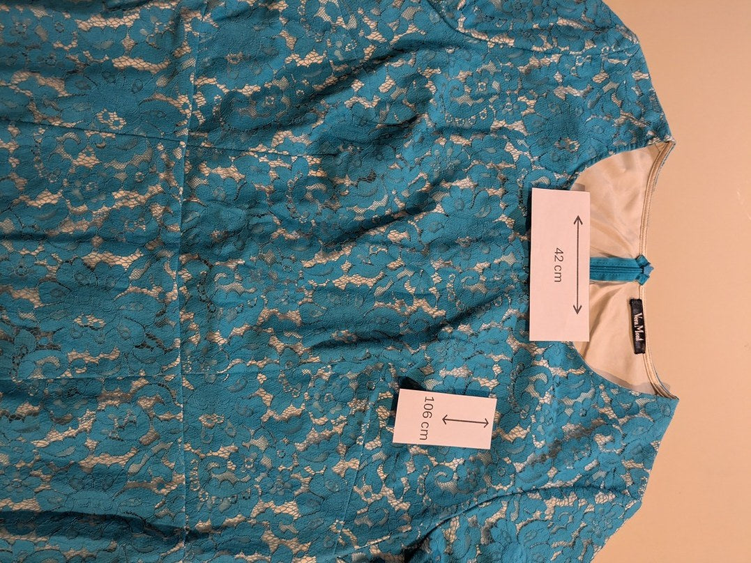 Robe Vera Mont - 44 - Bleu - Labag-93