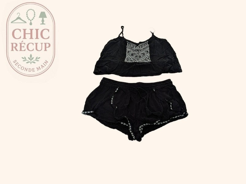 Pyjama Undiz - L - Noir - Evvio-41