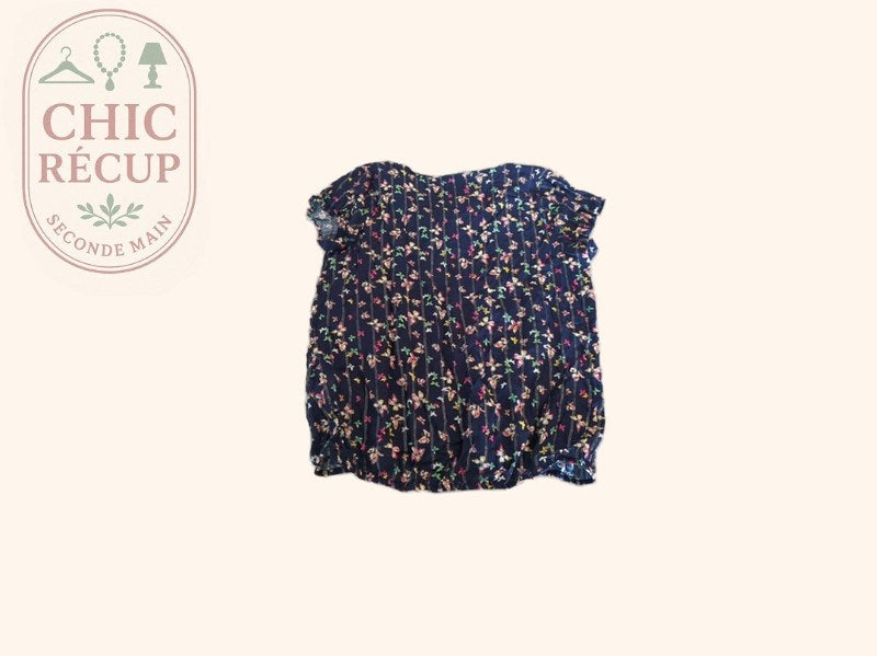 Blouse - Paprika - Fr 36 - Marine - Sasch-12