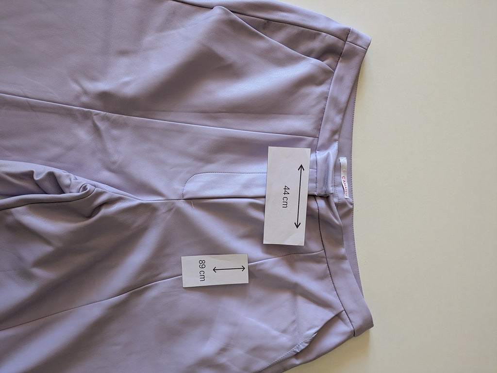 Pantalon large Camaïeu - 44 - Lilas