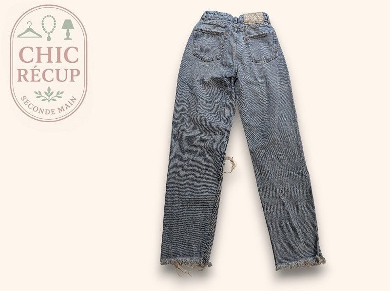 Jean Troué Zara - S - Bleu Clair - Amfat-25
