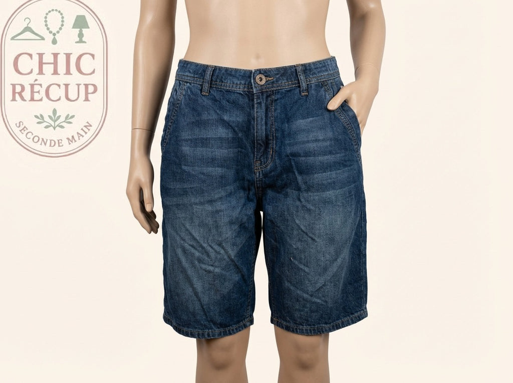 Short En Jean Blend - Xl - Bleu - Lubel-42