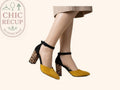 Chaussures À Talons Fersini - 38 - Jaune - Brhal-39