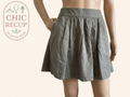Jupe Camaïeu - Fr 44 - Khaki - 46cm