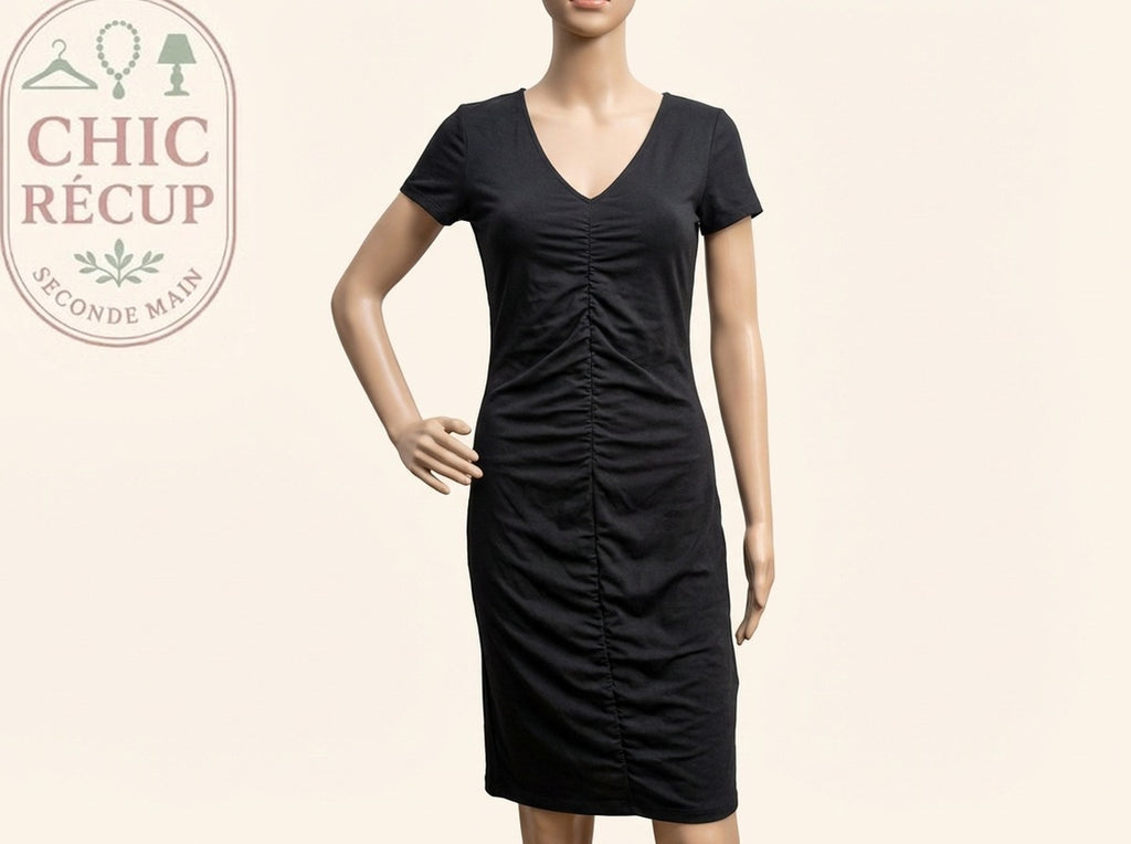 Robe Casual Zara - S - Noir - Amfat-22