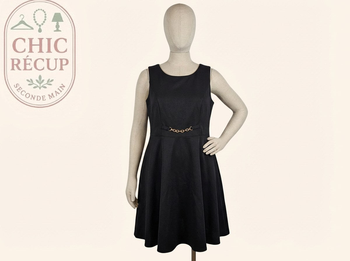 Robe Casual Assuili - Xl - Noir - Olhat-61