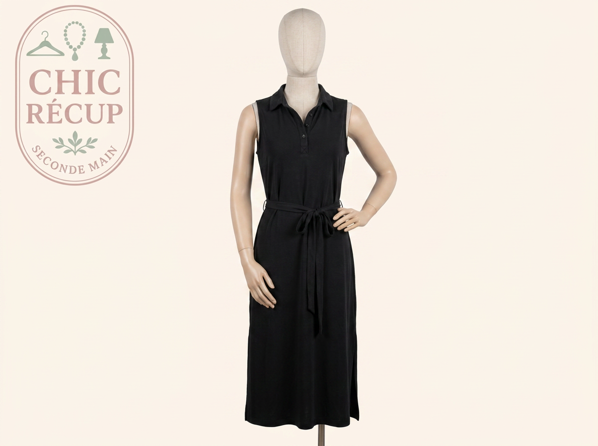 Robe Longue Promod - L - Noir - Myfed-165