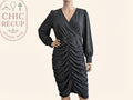 Robe Casual Vila - Xl - Noir - Myfed-49