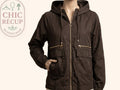 Veste Coupe-vent Zara Basic - Xs - Noir - Amfat-36