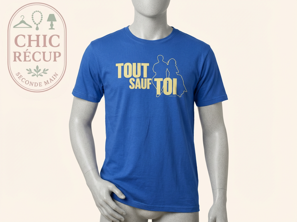 T-shirt imprimé Jhk - S - Bleu - Tout Sauf Toi