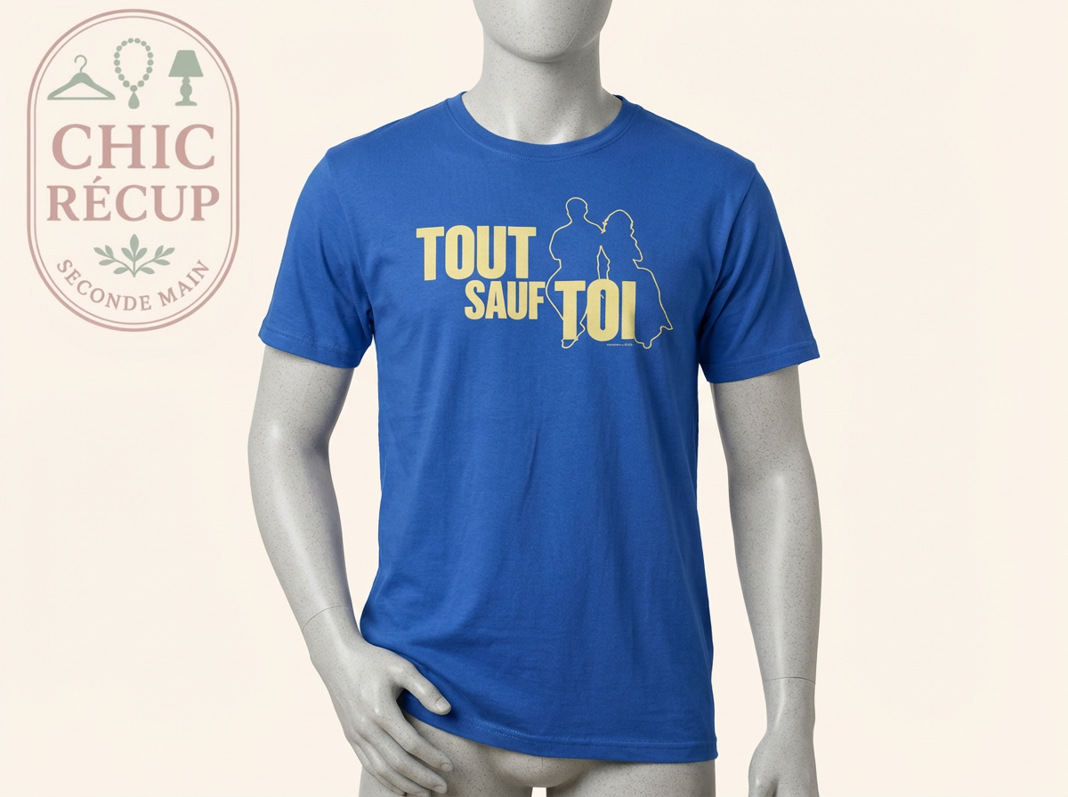 T-shirt imprimé Jhk - S - Bleu - Tout Sauf Toi